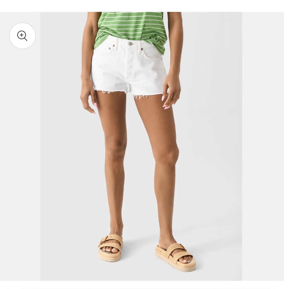 A Golde White Denim Women's Shorts size 26